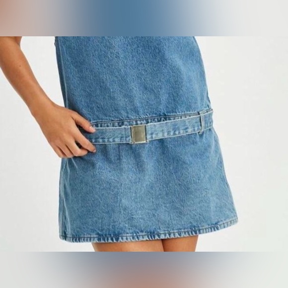 NWT SER.O.YA GEORGIA DENIM MINI DRESS SIZE SMALL❤️ - Picture 3 of 5